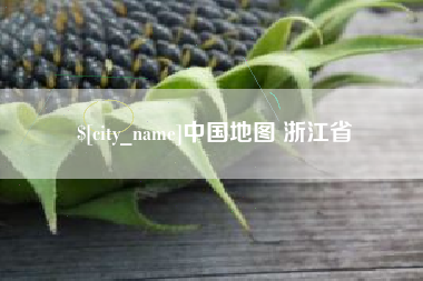 恩施中国地图 浙江省