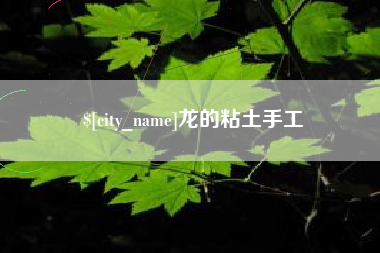 恩施龙的粘土手工