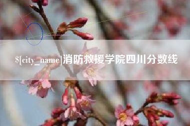恩施消防救援学院四川分数线