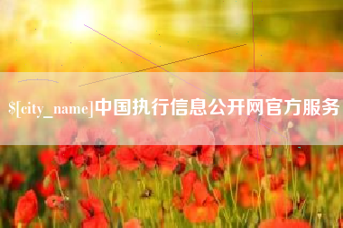 恩施中国执行信息公开网官方服务