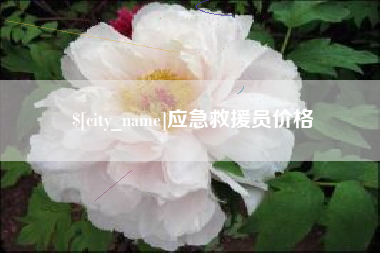 恩施应急救援员价格