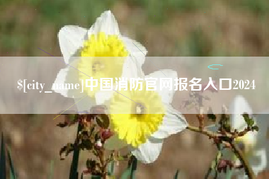 恩施中国消防官网报名入口2024