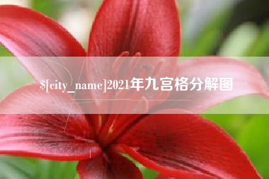 恩施2021年九宫格分解图