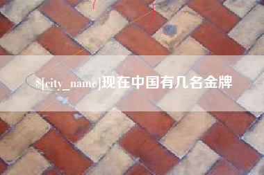 恩施现在中国有几名金牌