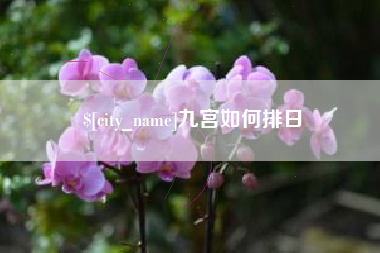 恩施九宫如何排日