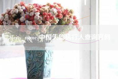 恩施中国失信执行人查询官网