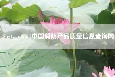 恩施中国消防产品质量信息查询网