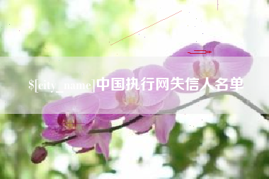 恩施中国执行网失信人名单