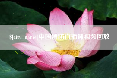 恩施中国消防直播课视频回放