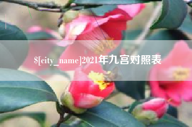 恩施2021年九宫对照表
