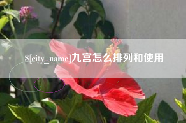 恩施九宫怎么排列和使用